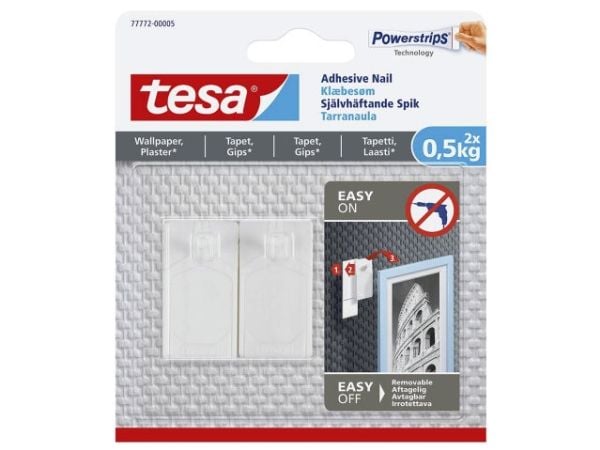 Tesa 77772 Mounting System. 2X0.5Kg