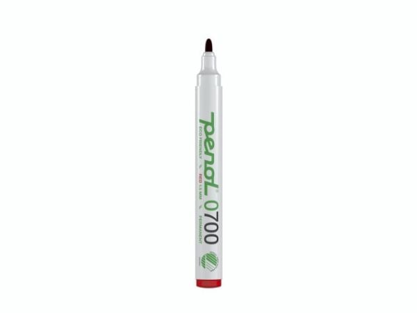 Marker Penol 0700 rød 1,5mm rund spids permanent - (10 stk.)