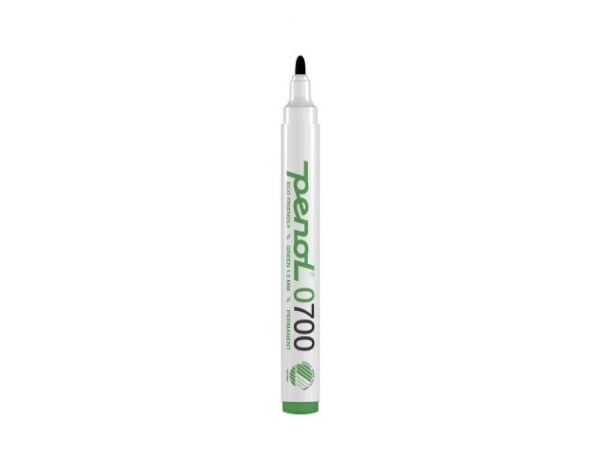 Marker Penol 0700 grøn 1,5mm rund spids permanent - (10 stk.)