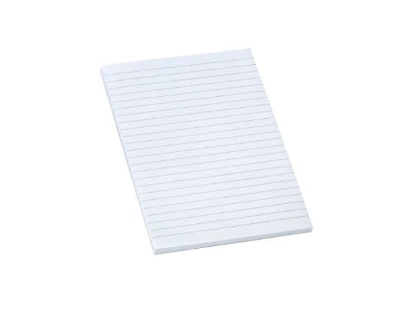 Standardblok, Bantex, Standard pad, A5 hvid, 148x210mm, 60g/m2 - (5 stk.)