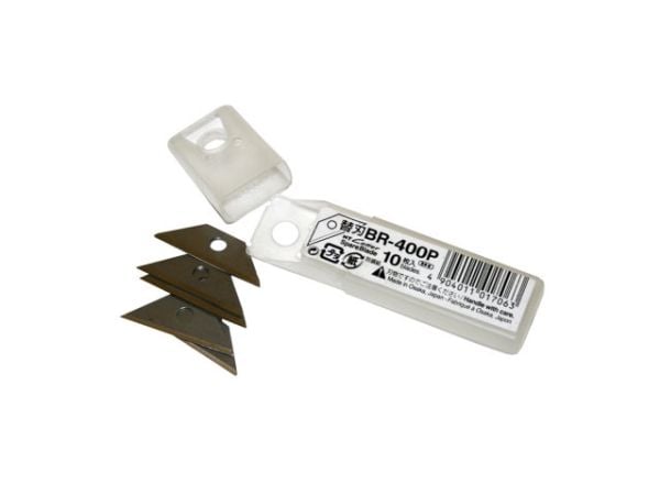 Reserveklinger, NT Cutter BR-400P, 12 metallic, pakke a 10 stk
