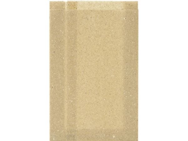 Bagerpose BLOOM 200/(2x30)x310mm 40 gr 30% græspapir Ubleget,500 stk/krt