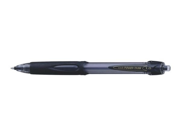 Uni-Ball Power Tank SN-220, Klips, Uttrykkbar kulepenn med hengefeste, Sort, 1 stykker