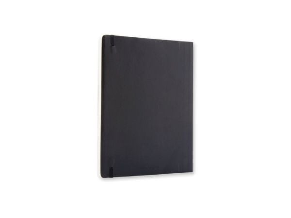 Moleskine Classic Notebook XL, linjeret, soft cover sort