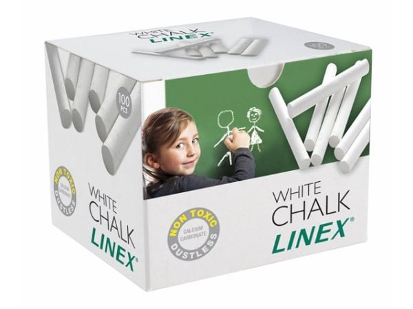 Linex 100412201, 100 stykker, Hvit, 1 farger