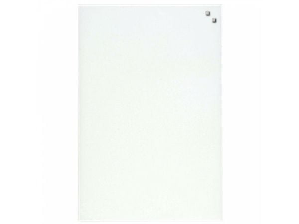 Magnetisk glastavle NAGA 40x60 cm hvid