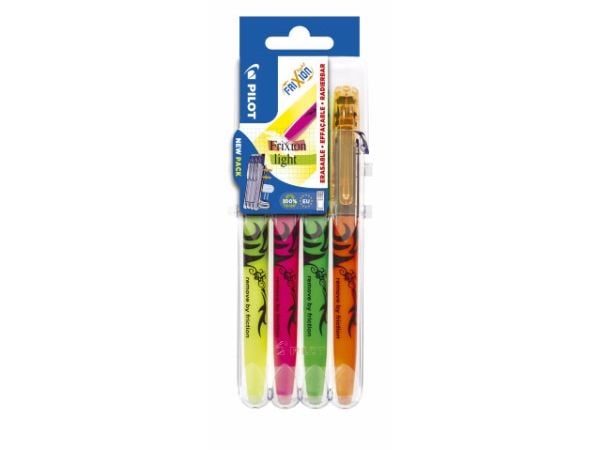 Pilot Frixion Highlighter Light Set-2-Go Basic ass. farver