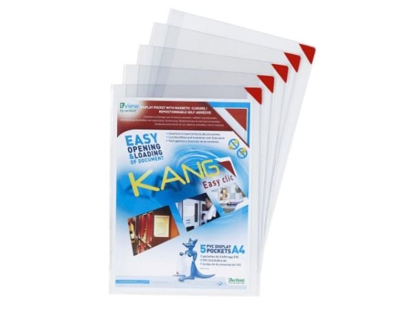 Chartek Tarifold, magneettiselkä, A4, 5 kpl.