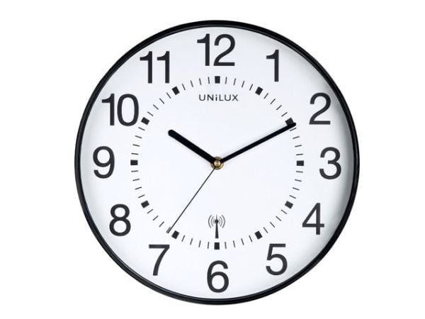Vægur Unilux Wave sort