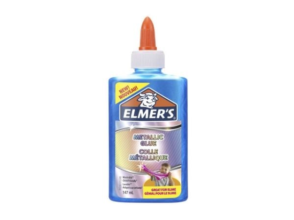 Elmer’s metallisk PVA-vattenavstötbar lim blå 147 ml (2109503)