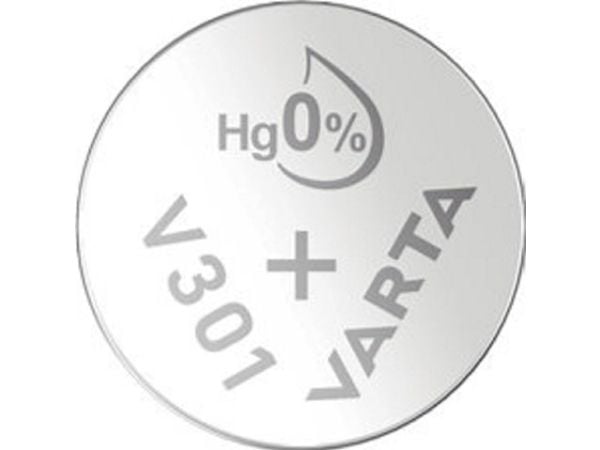VARTA sølvoksid urbatteri V301 (SR43) 1,55 V (00301 101 111)