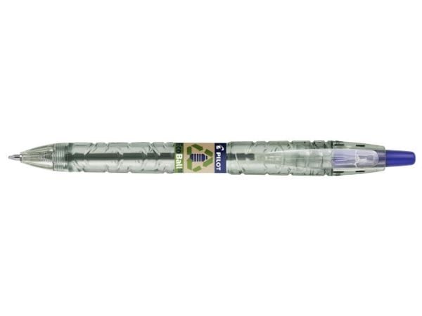 Kuglepen, Pilot Ecoball, BEGREEN, 0,27MM blå - (10 stk.)