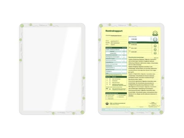 Informationsram Securit transparent A4 Smiley