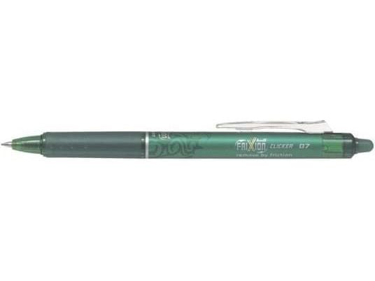 Rollerpen pilot frixion clicker, 0,7 mm, vihreä