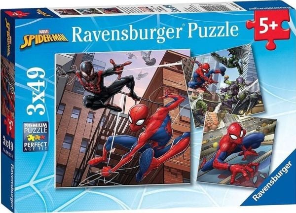 Ravensburger Spider-Man, 49 stykker, Komikk, 5 år