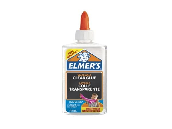 Skolelim Elmer's klar 147ml - vaskbart til slim