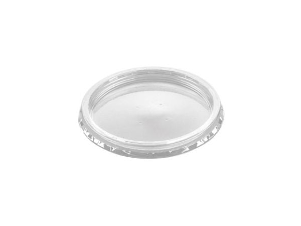 Låg t/plastbakke, Færch, Rund, Ø 73 højde 7 PET, transparent, karton a 1000 stk Fødevaregodkendt