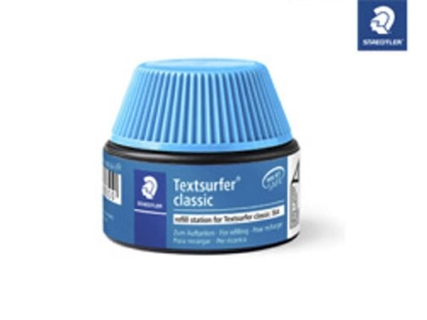 STAEDTLER Textsurfer classic 488 64 - Påfyllingsstasjon - blå - 30 ml