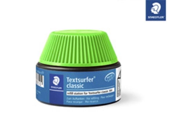 STAEDTLER Textsurfer classic - Påfyllingsstasjon - grønn - 30 ml