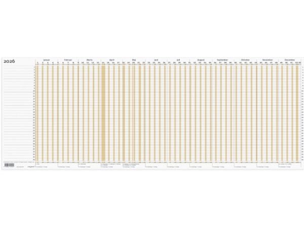 Mayland 16105000, Vegg, 1 sider, A4, Flerfarget, 80 g/m², 210 mm