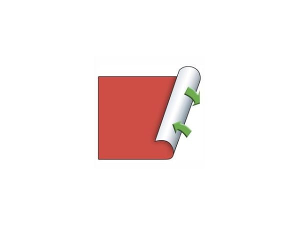 Prisetiket, Meto, Permanent 29x28mm neon orange, pakke a 5 stk