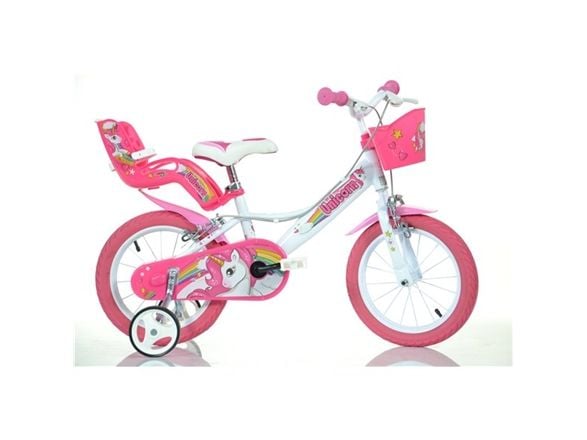 Dino Bikes 144R-UN, City bike, Barn, Kvinne, Rett opp, 35,6 cm (14"), Stål