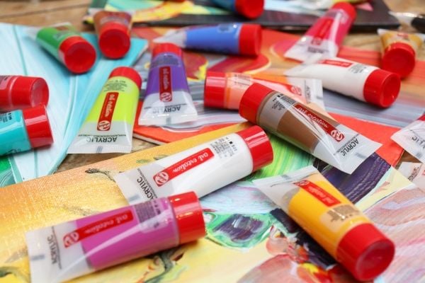 Talens Art Creation Acrylic fargedispenserboks Primary | 100 x