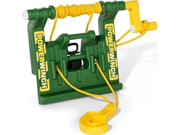 rolly toys rollyPowerwinch, Maskindriven vinsch, 3 År, Grön, Gul