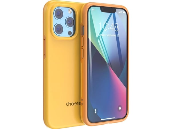Choetech Choetech MFM Anti-drop-etui laget for MagSafe for iPhone 13 Pro oransje (PC0113-MFM-YE)