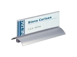 Bordsskylt Durable deluxe, 6,1 x 21 cm, 2 st.