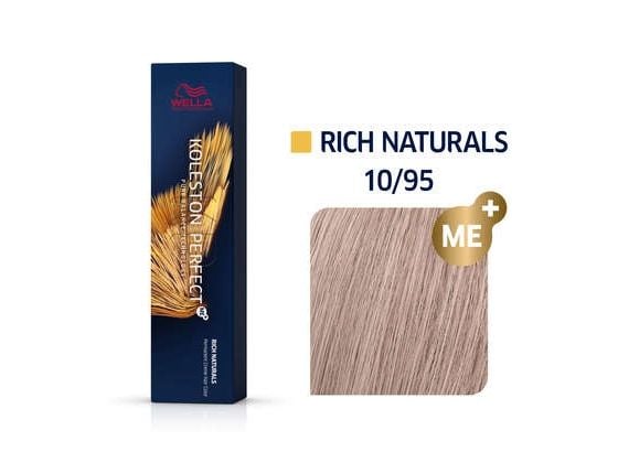 Wella Koleston Perfect Me+ Rich Naturals, Blond, 10/95, Unisex, 60 ml, Alt hår, Glans