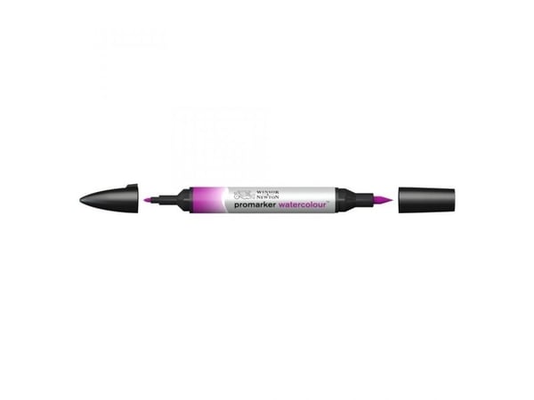 Winsor & Newton 0201398, Mauve, Assorterte farger, Mauve, Fin/medium, Meisel-/kulespiss, Rund
