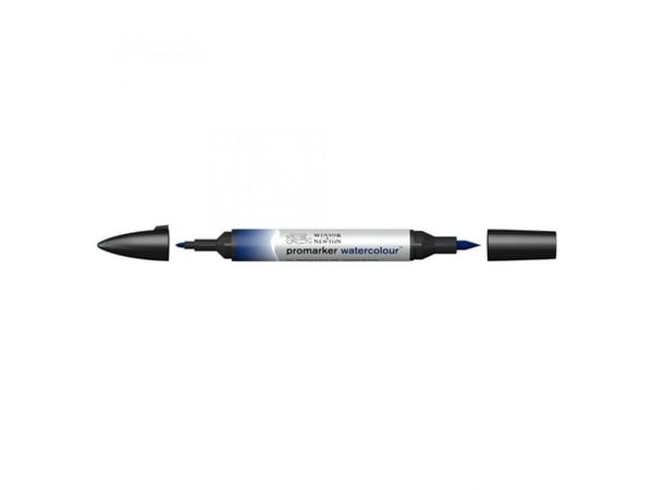 Winsor & Newton 0201541, Blå, Assorterte farger, Prussian Blue Hue, Fin/medium, Meisel-/kulespiss, Rund