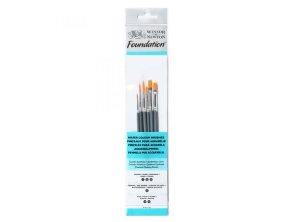 Winsor & Newton 5295016, Børstesett, Assortert, Syntetisk