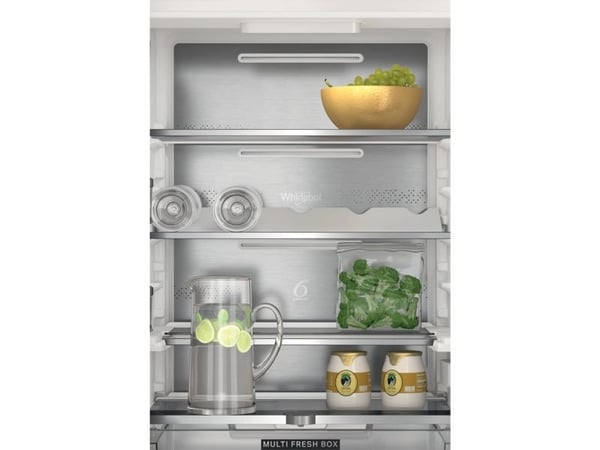 Whirlpool WHC18 T574 P - Kjøleskap/fryser - bunnfryser - innebygd - fordypning - bredde: 56 cm - dybde: 55 cm - høyde: 177.6 cm - 250 liter - Klass...
