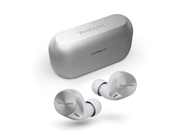 Technics AZ60M2 - True wireless-hodetelefoner med mikrofon - i øret - Bluetooth - aktiv støydemping - sølv
