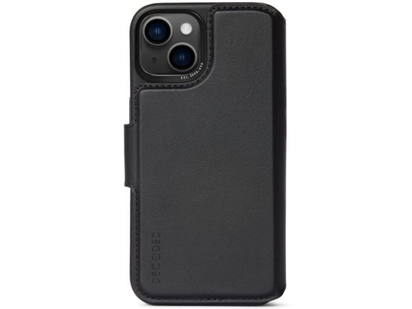 Decoded Modu Wallet, Lommebok-etui, Apple, iPhone 14 Plus, 17 cm (6.69"), Svart