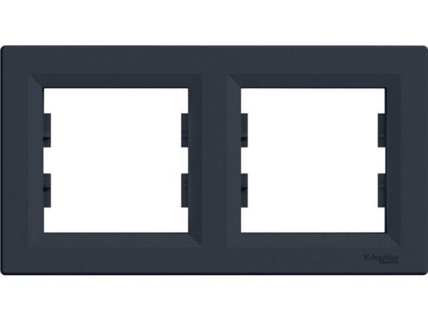 Schneider Electric 2-fold horizontal frame anthracite (EPH5800271)