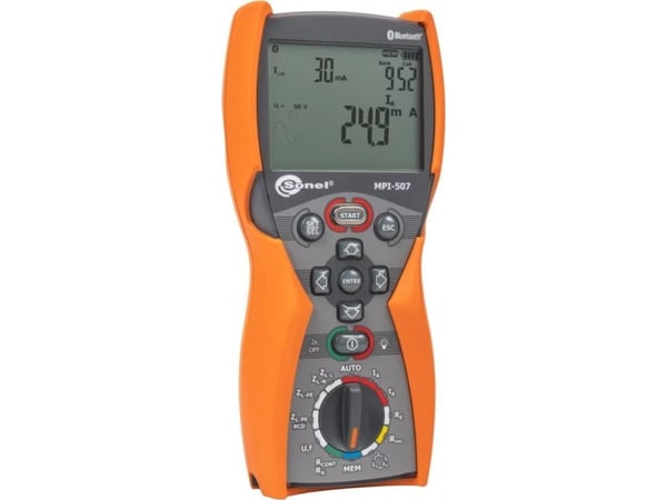 Sonel MPI-507 Sähköasennuksen parametrimittari WMPLMPI507 WMPLMPI507