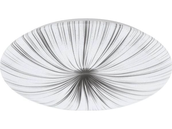 EGLO NIEVES, 1 ampuller, LED, 3700 lm, IP20, Sølv, Hvit