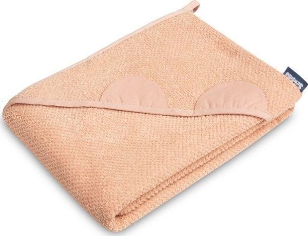 Sensillo bade-/håndkle med fôr 4190/0970 100×100 cm skittent rosa