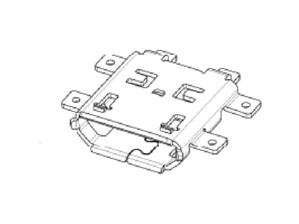 USB-pinne kontakt/jack Molex MOL Micro Solutions MID-monteringsdel 474910001-1700 Molex (1700 stk)