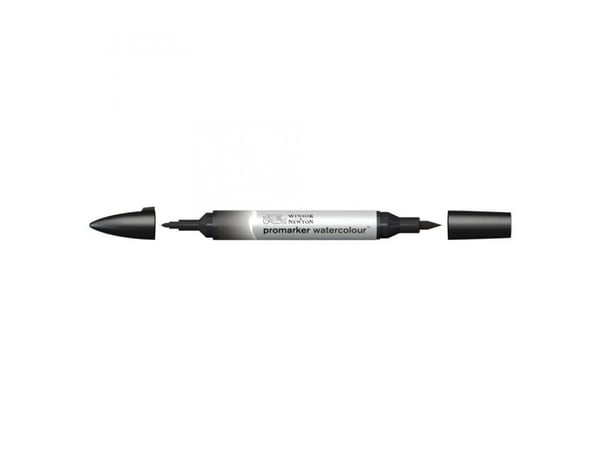 Winsor & Newton 0201337, Sort, Assorterte farger, Lamp Black, Fin/medium, Meisel-/kulespiss, Rund
