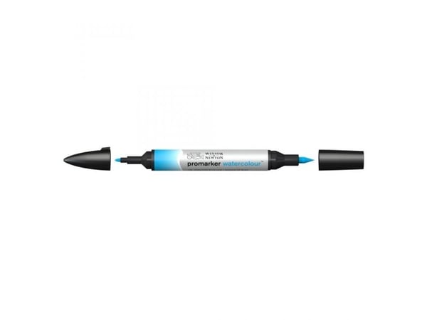 Winsor & Newton 0201139, Blå, Assorterte farger, Cerulean Blue Hue, Fin/medium, Meisel-/kulespiss, Rund