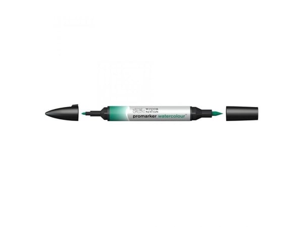 Winsor & Newton 0201522, Grønn, Assorterte farger, Phthalo Green, Fin/medium, Meisel-/kulespiss, Rund