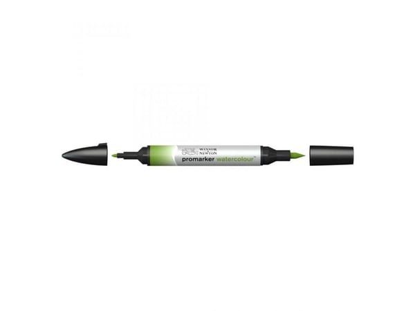 Winsor & Newton 0201599, Grønn, Assorterte farger, Sap Green, Fin/medium, Meisel-/kulespiss, Rund