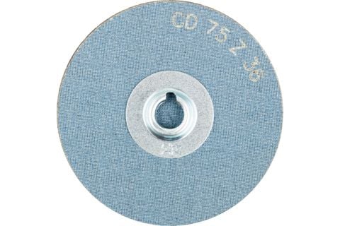 PFERD 42753703, Slipskiva, Universal, 9000 RPM, Rund, 7,5 cm, 50 styck