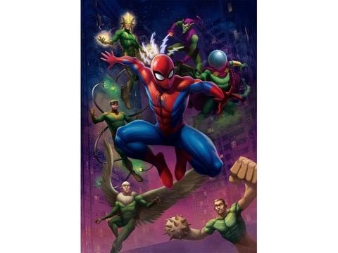 Clementoni Marvel Spiderman, 1000 stykker, Fjernsyn/ filmer, 10 år