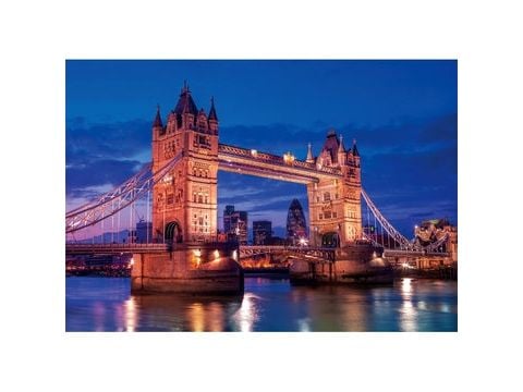 Clementoni Tower Bridge At Night, 1000 stykker, Bygninger, 10 år