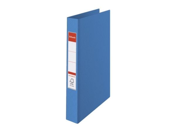 Esselte Standard - Ringperm - bokryggbredde: 42 mm - for A4 (210 x 297 mm) - kapasitet: 190 ark - livlig blåfarge